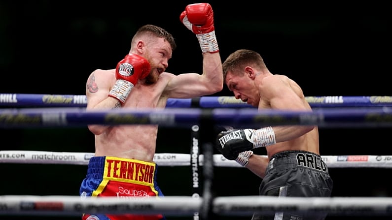 Belfast 'Entertainer' Tennyson Stops Welshman To Claim British Lightweight Title