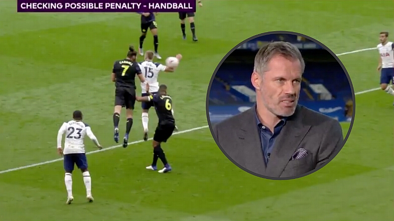 Jamie Carragher Brands Spurs Penalty Decision As A 'Disgrace'