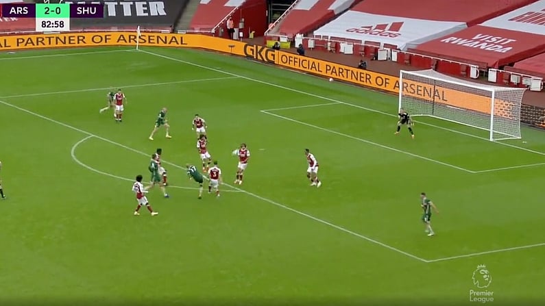 Watch: David McGoldrick Scores An Absolute Beauty Against Arsenal