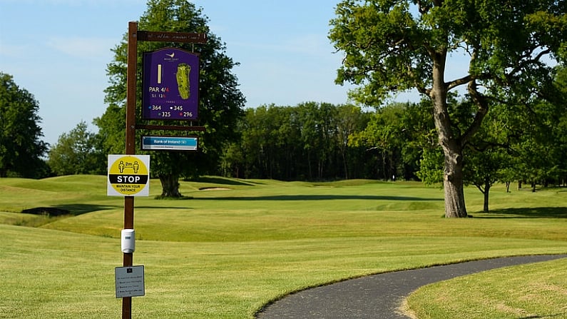 28 May 2020; General view of Mount Juliet Golf Club on the date that would have been the first round of the 2020 Dubai Duty Free Irish Open Golf Championship, part of the European Tour's Rolex Series. The European Tour have also today announced the resumption of the 2020 schedule and The Rolex Series, but it does not include a new date for the 2020 Irish Open. The event was postponed in March by the European Tour due to the Irish Government having suspended all sporting activity in an effort to contain the spread of the Coronavirus (COVID-19) pandemic. Golf clubs in the Republic of Ireland were allowed to resume activity on May 18th under the Irish Governments Roadmap for Reopening of Society and Business following strict protocols of social distancing and hand sanitisation among others allowing it to return in a phased manner. Photo by Matt Browne/Sportsfile