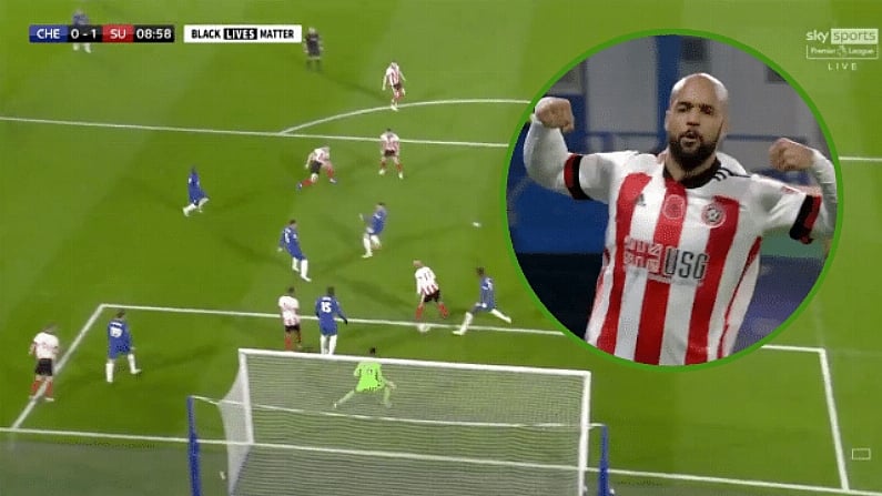 Watch: David McGoldrick Scores A Gorgeous Back-Heel Against Chelsea