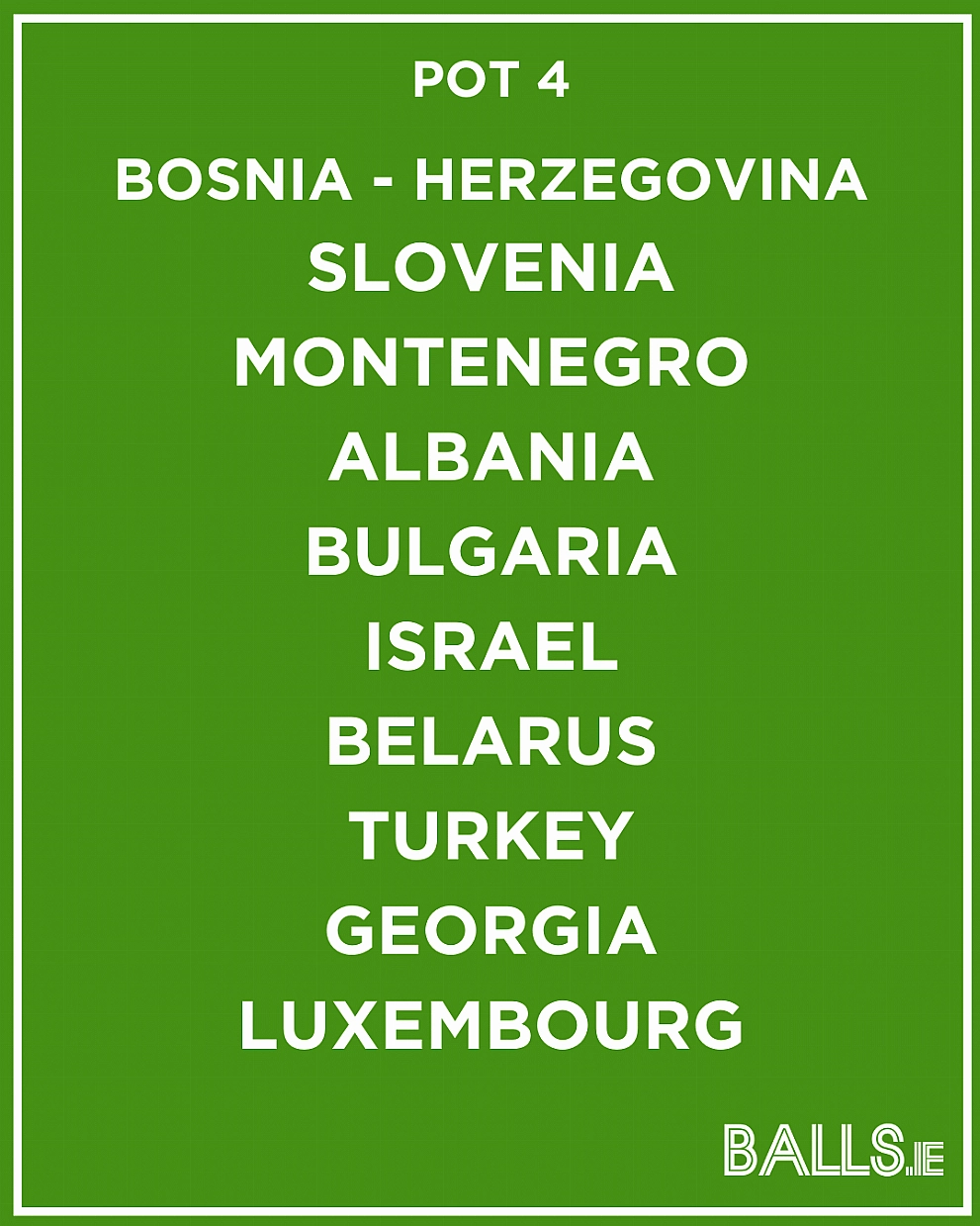 Ireland world cup group