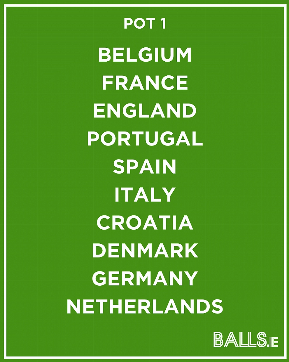 Ireland world cup group