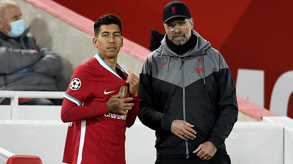 jurgen flopp roberto firmino liverpool orchestra