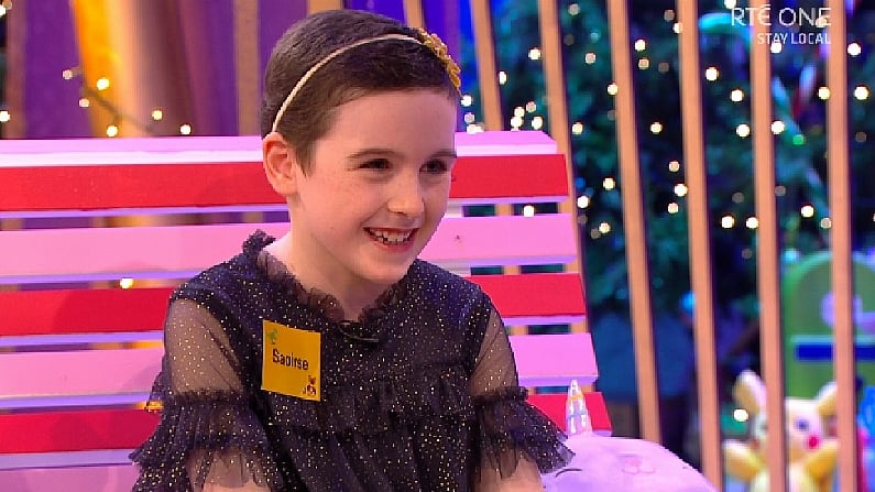 Saoirse Captures The Heart Of The Nation On The Late Late Toy Show