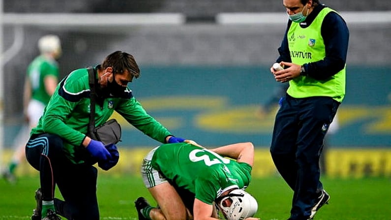 'He Took A Heavy Hit' - Limerick's Aaron Gillane Rated '50/50' For All-Ireland Final