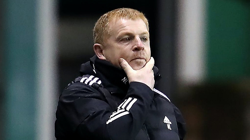 Neil Lennon Upset By 'Shoot The Board' Banner Outside Parkhead