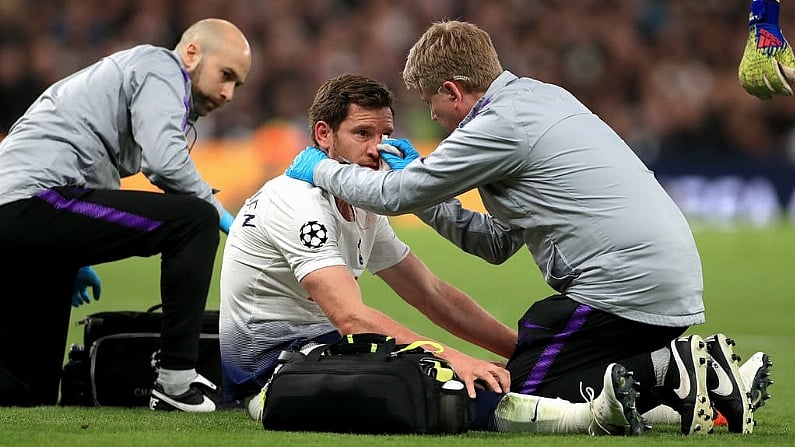 Jan Vertonghen Reveals Head Injury Affected Him For Nine Months