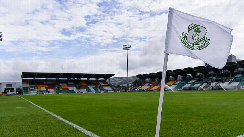 25 July 2019; A general view of Tallaght Stadium ahead of the UEFA Europa League 2nd Qualifying Round 1st Leg match between Shamrock Rovers and Apollon Limassol at Tallaght Stadium in Tallaght, Dublin. Photo by Sam Barnes/Sportsfile