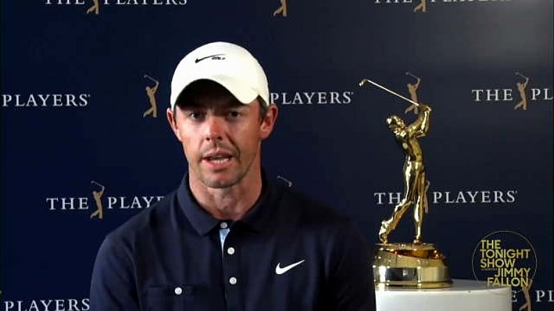 From His Hospital Bed, Tiger Woods Giving Rory McIlroy 'Some Heat'