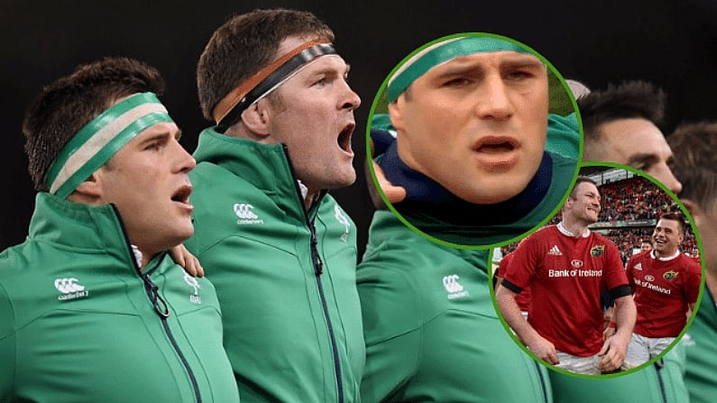 CJ Stander Recruited Donnacha Ryan To Help Him Learn And Understand Amhrán na bhFiann