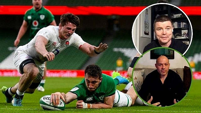 brian o'driscoll rory best ireland beat england 2021 six nations