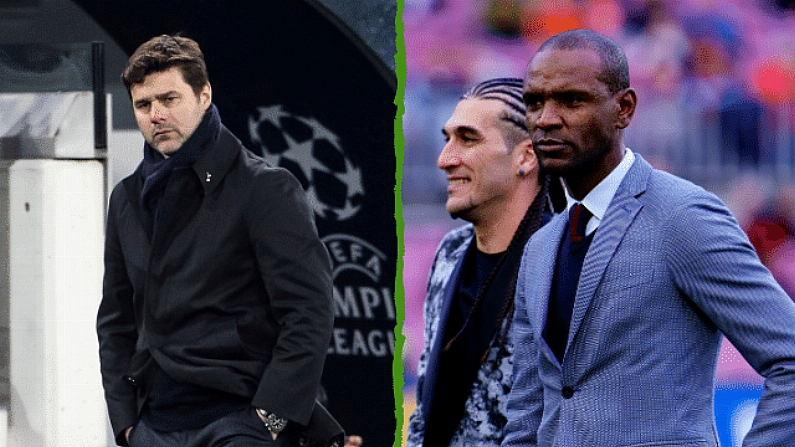 Eric Abidal Says Barcelona Joke Cost Mauricio Pochettino Nou Camp Job