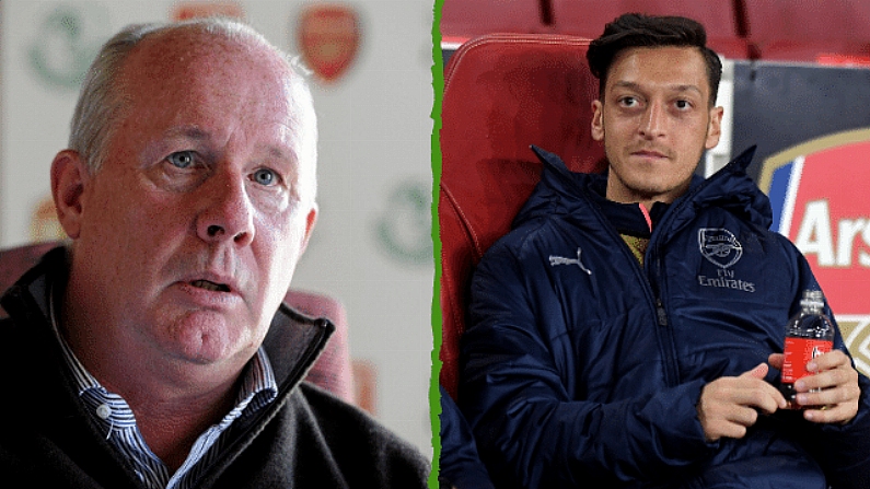 Liam Brady Backs Mikel Arteta's Handling Of Mesut Ozil Situation