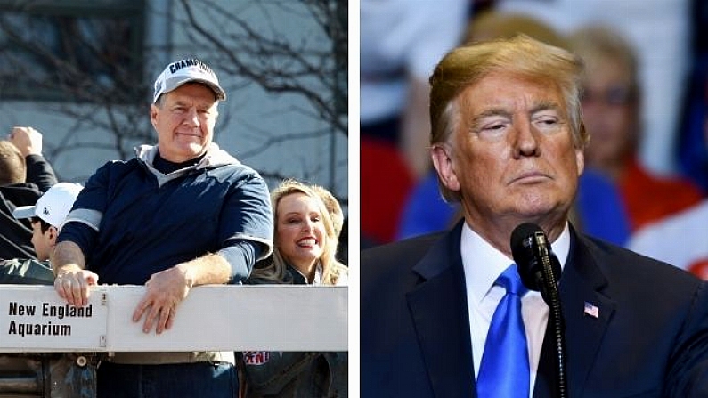 Bill Belichick Turns Down Award From Donald Trump