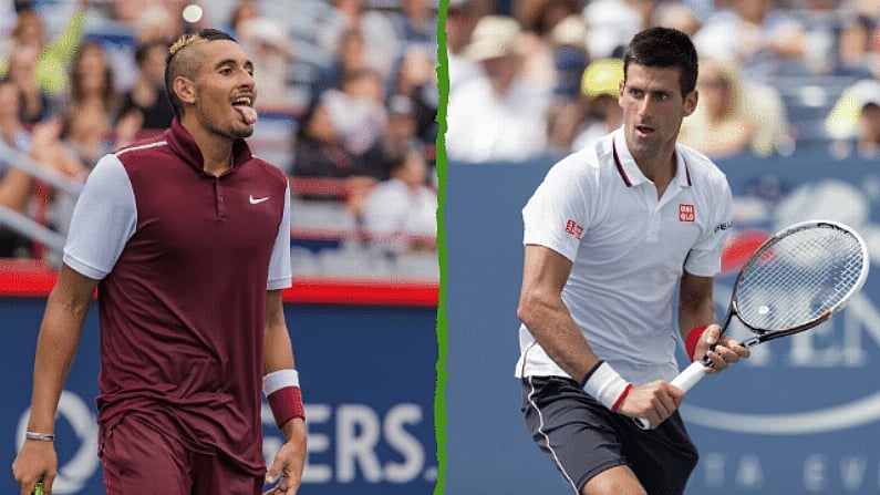 Nick Kyrgios Has Had Another Cut At 'Strange Cat' Novak Djokovic