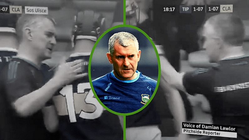 Watch: Liam Sheedy's Perfect Example Of Man Management During Tipp Water Break