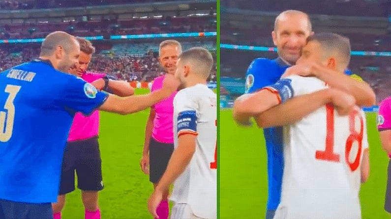 Watch: Giorgio Chiellini Lost His Mind Before Italy Shootout Win