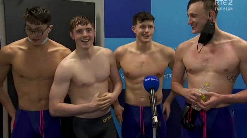 Irish Swimming Relay Team's Olympic Interview Should Make Nation Smile