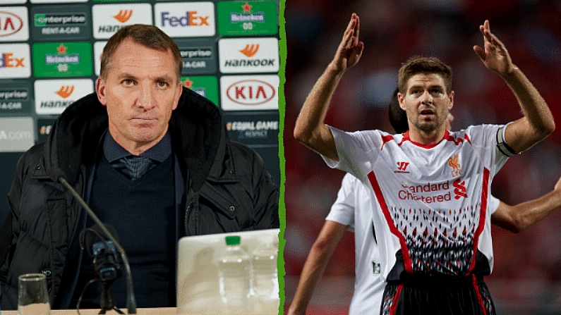 Brendan Rodgers Does Not Agree With Gerrard Comments On Infamous Chelsea Defeat