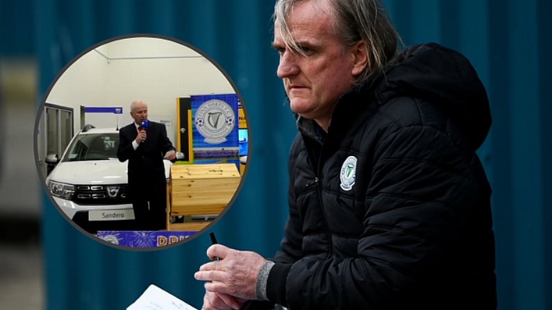 Watch: Sligo Rovers Crash The Party At Finn Harps Fundraising Draw