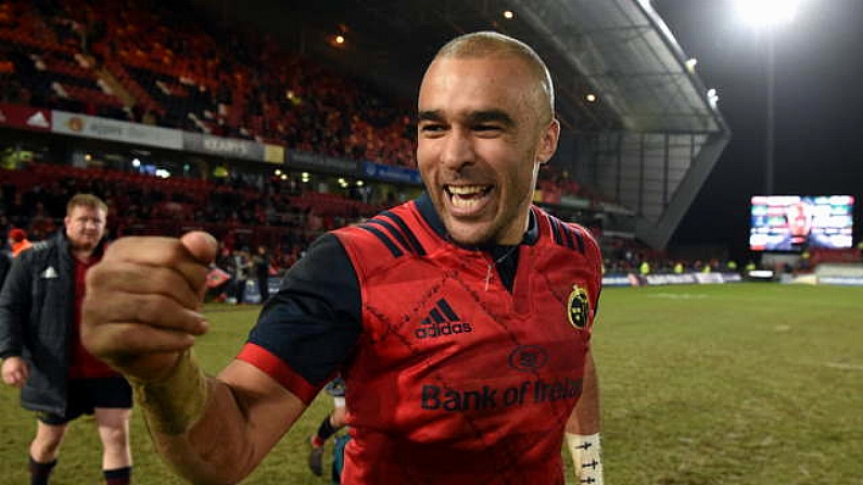 Simon Zebo Took Pay Cut So He Could Return To Munster