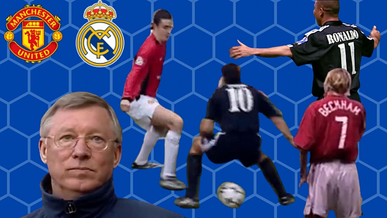 Man United v Real Madrid In 2003 - One Of The Greatest Champions League Games Ever