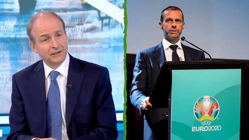 Taoiseach Micheál Martin Slams UEFA For Euro 2020 Spectator Stance