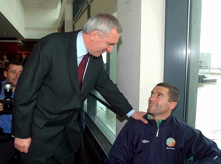 ireland world cup 2002 roy keane bertie ahern mick mccarthy