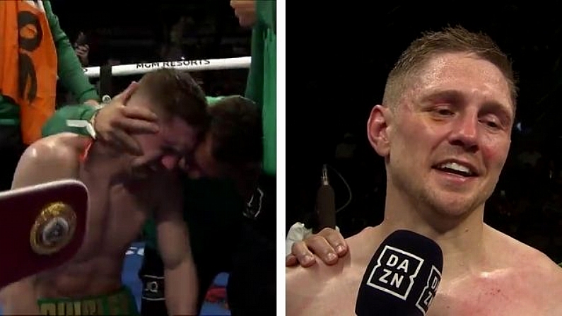 Jason Quigley Hugely Emotional After Massive Win In Las Vegas