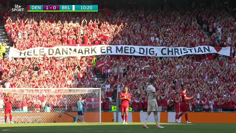 Comparing RTÉ And ITV's Commentary During The Tenth Minute Christian Eriksen Tribute