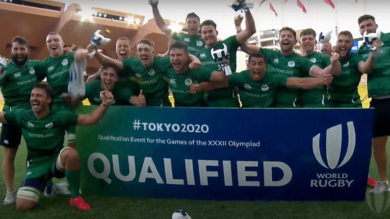 Ireland Men's Sevens Team Earn Spot At Olympics For The First Time