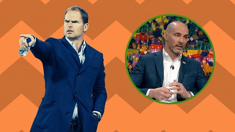 Richie Sadlier Sums Up Disaster Of Frank De Boer's Dutch Appointment On RTÉ