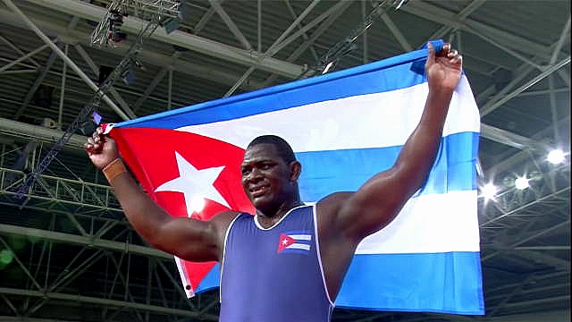 Mijain Lopez cuba greco roman wrestling tokyo 2020