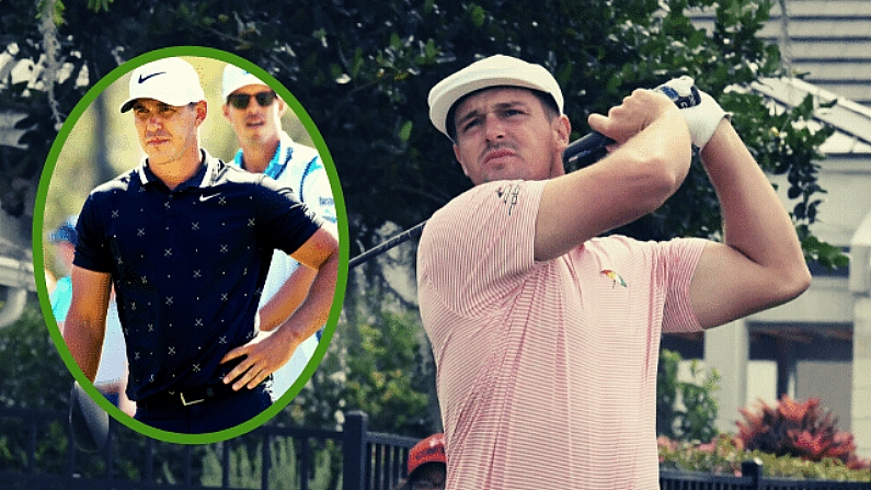 Bryson DeChambeau Has Altercation With Fan After Brooks Koepka Comment