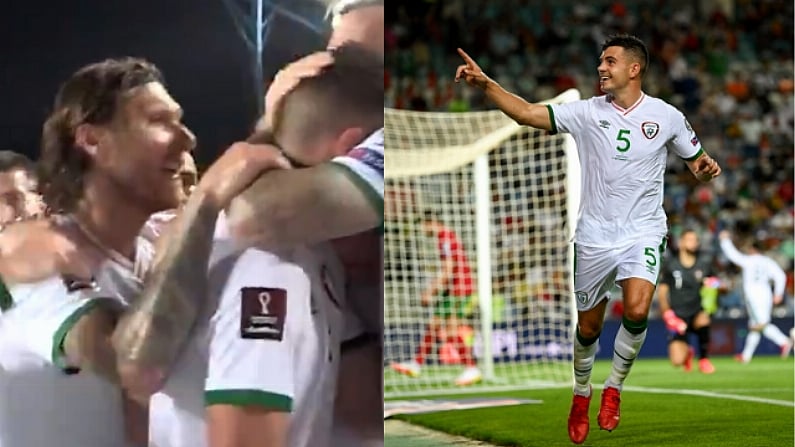 Jeff Hendrick Had The Perfect Reaction To John Egan's Goal