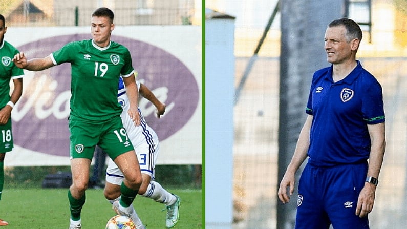 Ireland U21 Boss Jim Crawford Excited About Future Of 16-Year Old Evan Ferguson