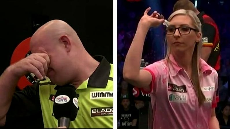 Michael Van Gerwen Hugely Emotional After Comeback Win Over Fallon Sherrock