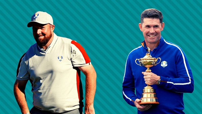 Shane Lowry Says Padraig Harrington 'Doesn't Deserve' Ryder Cup Hammering