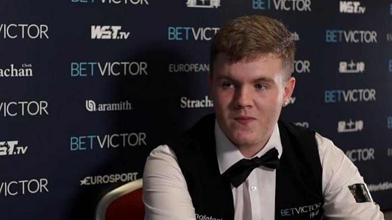 Cork Snooker Prodigy Has 'Fire In The Belly' For Second Season