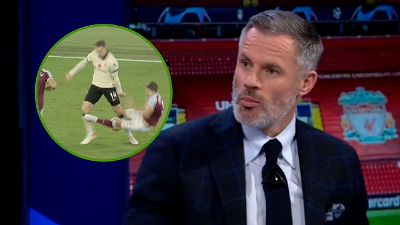 "That's The Whole Point Of VAR" Carragher Calls For Cresswell Red Card