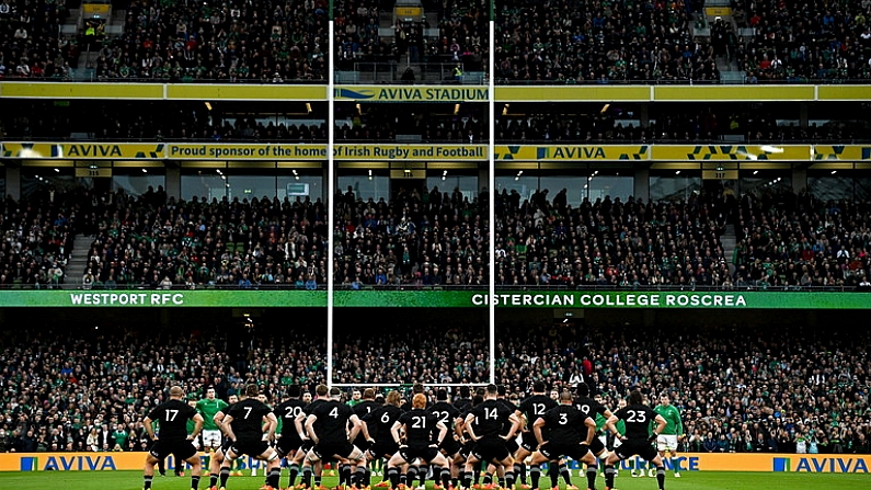 Goosebumps As Sold-Out Aviva Matches Haka With Fields Of Athenry