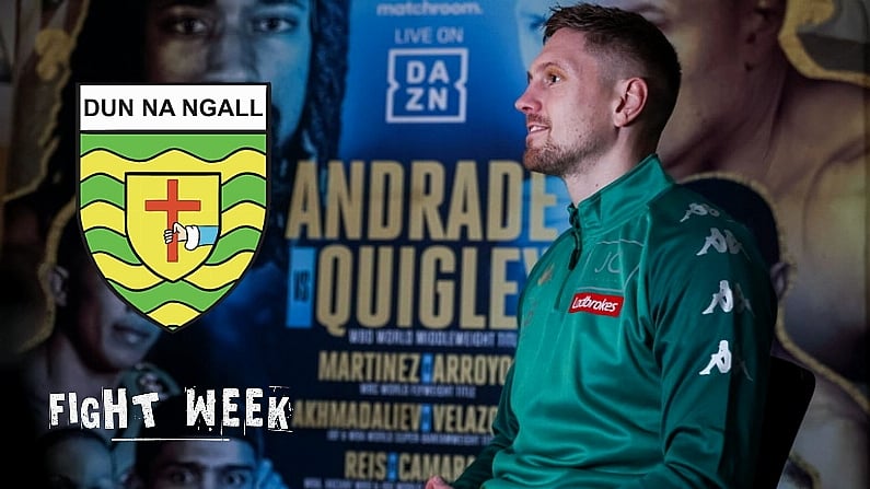 Quigley Spreads Donegal Cheer In New Hampshire Before World Title Fight