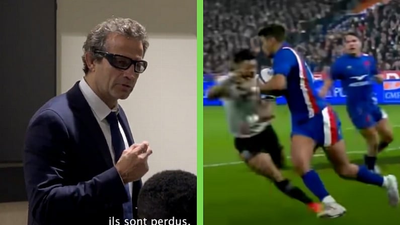 The French Rugby Coach Predicted Ntamack Moment Of Genius In Pre-Game Speech