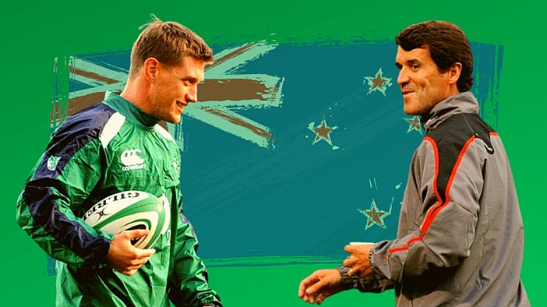 Roy Keane Once Tipped Off Ronan O'Gara About Oncoming All Blacks Onslaught