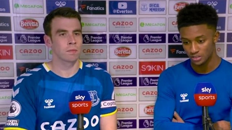 Seamus Coleman Shows Captain Credentials In Post-Match Interview