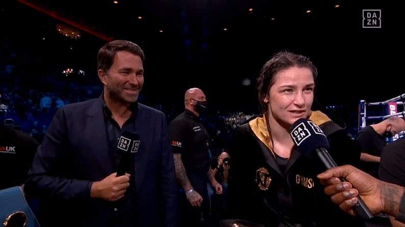 Katie Taylor & Eddie Hearn Call For Amanda Serrano Showdown In MSG