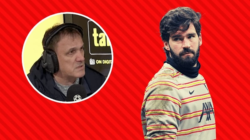 Tony Cascarino Thinks Alisson Could Cost Liverpool Dearly In The Title Race