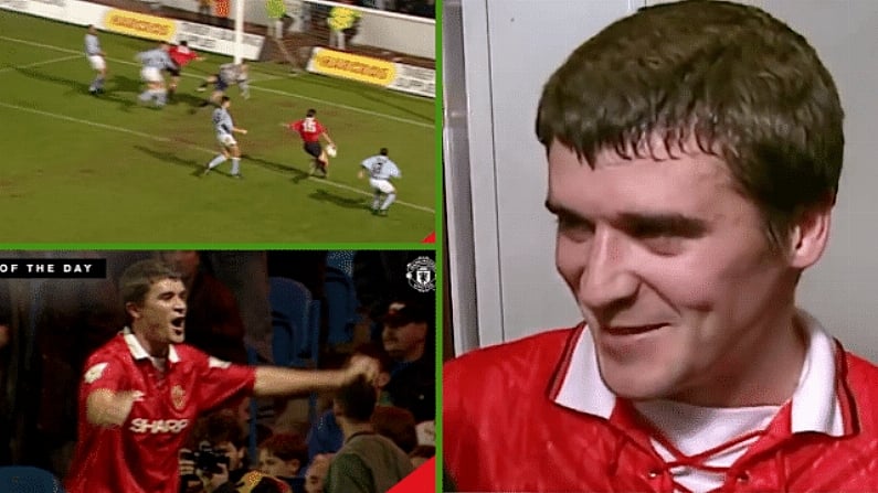 A Baby-Faced Roy Keane Had A Stunning Impact In His First Manchester Derby