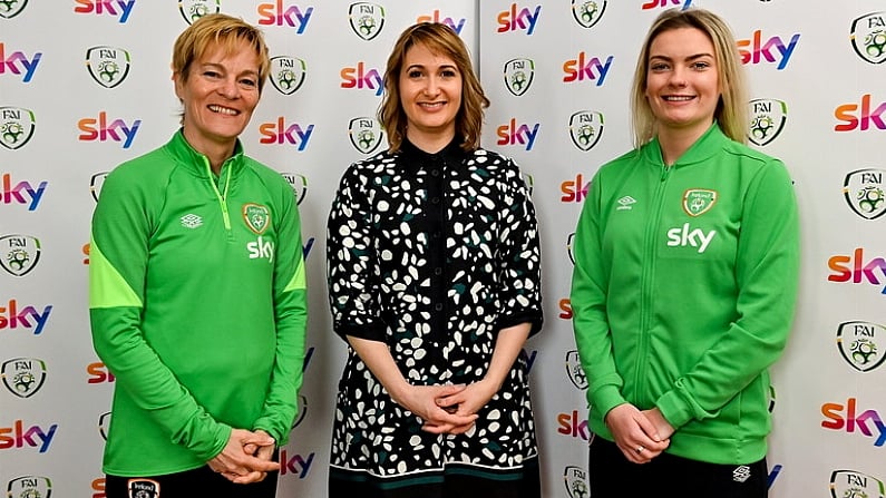 Sky Ireland Launch Bursary To Support Members Of The Irish Women's Football Team